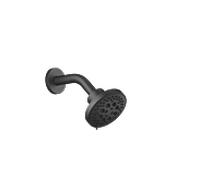 Douche de tête Dornbracht, réglable en cinq positions, saillie 155mm, 28505979-33, Couleur: Noir Mat