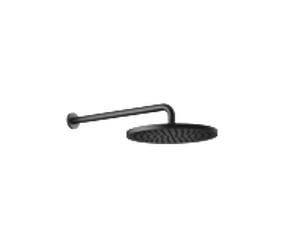 Dornbracht match0 28679970-33 Ø 300 mm, noir mat, avec raccordement mural