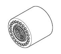 Dornbracht match0 90120802001-06 32 x 26 x 26_platine mat