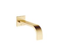 Dornbracht Mem bec de lavabo 13800782-28 fixation murale, sans garniture de vidange , laiton brossé