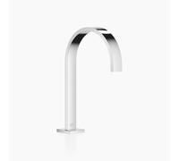 Dornbracht MEM bec de lavabo sur colonne, sans vidage, saillie 200 mm, 13716782-00, Couleur: chrome
