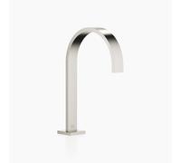 Dornbracht MEM bec de lavabo sur colonne, sans vidage, saillie 200 mm, 13716782-06, Couleur: Platine Mat
