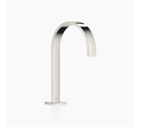 Dornbracht MEM bec de lavabo sur colonne, sans vidage, saillie 200 mm, 13716782-08, Couleur: platine