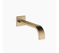 Dornbracht MEM Bec déverseur pour baignoire pour montage mural, saillie 200mm, 13801782-39, Couleur: Dark Brass brossé