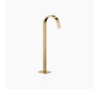 Dornbracht MEM Bec déverseur pour baignoire sans inverseur pour montage libre, saillie 280mm, 13672780-39, Couleur: Dark Brass brossé