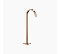 Dornbracht MEM Bec déverseur pour baignoire sans inverseur pour montage libre, saillie 280mm, 13672780-42, Couleur: Bronze brossé