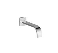 Dornbracht Mem Bec déverseur pour lavabo, montage mural sans garniture d'écoulement Chrome 13800782-00