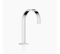 Dornbracht MEM Bec déverseur pour lavabos sans garniture d'écoulement, saillie 200mm, 13716782-00, Couleur: chrome
