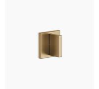 Dornbracht MEM inverseur encastré deux voies, rosace carrée 60x60mm, 36200782-39, Couleur: Dark Brass brossé