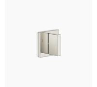 Dornbracht MEM inverseur encastré trois voies, rosace carrée 60x60mm, 36210782-08, Couleur: platine