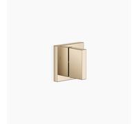 Dornbracht MEM inverseur encastré trois voies, rosace carrée 60x60mm, 36210782-47, Couleur: Champagne