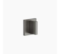 Dornbracht MEM inverseur encastré trois voies, rosace carrée 60x60mm, 36210782-99, Couleur: foncé Platine mat
