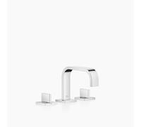 Dornbracht MEM Mélangeur de lavabo à trois trous avec garniture d'écoulement, saillie 165mm, 20705782-00, Couleur: chrome