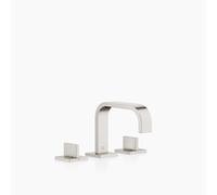 Dornbracht MEM Mélangeur de lavabo à trois trous avec garniture d'écoulement, saillie 165mm, 20705782-06, Couleur: Platine Mat