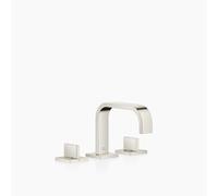 Dornbracht MEM Mélangeur de lavabo à trois trous avec garniture d'écoulement, saillie 165mm, 20705782-08, Couleur: platine