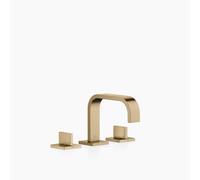 Dornbracht MEM Mélangeur de lavabo à trois trous avec garniture d'écoulement, saillie 165mm, 20705782-39, Couleur: Dark Brass brossé