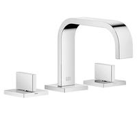 Dornbracht MEM Mélangeur de lavabo à trois trous avec garniture d'écoulement, saillie 165mm, 20705782-42, Couleur: Bronze brossé