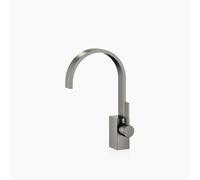 Dornbracht MEM Mitigeur monocommandé pour lavabos, sans garniture de vidage, saillie 200mm, 33526782-99, Couleur: foncé Platine mat