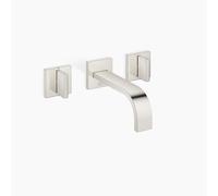 Dornbracht MEM Mitigeur mural pour lavabo sans vidage, saillie 170mm, kit de montage final, 36707782-08, Couleur: platine