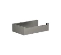 Dornbracht Mem porte rouleau 83 500 780-99 sans couvercle, saillie 85 mm, platine foncé mat