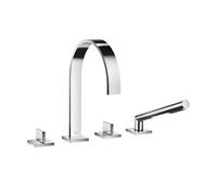 Dornbracht à 4 trous MEM 2753278200 Montage sur rebord de baignoire, avec chromé simples