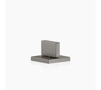 Dornbracht MEM Soupape latérale, fermeture à gauche, chaude, avec structure martelée, 20004783-99, Couleur: foncé Platine mat