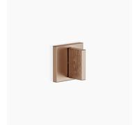 Dornbracht MEM vanne encastrée, fermeture à droite 1/2, avec structure Lineare, 36605782-42, Couleur: Bronze brossé