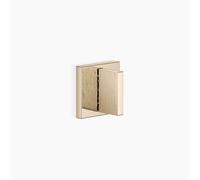 Dornbracht MEM vanne encastrée, fermeture à droite 1/2, avec structure Lineare, 36605782-47, Couleur: Champagne