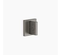 Dornbracht MEM vanne encastrée, fermeture à droite 1/2, avec structure Lineare, 36605782-99, Couleur: foncé Platine mat