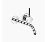 Dornbracht META Mélangeur monocommande mural pour lavabo sans vidage, saillie 250 mm, 36861660-00, Couleur: chrome