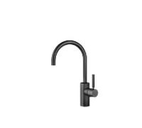 Dornbracht Meta mitigeur avec garniture de vidage 33560661-33 match0, saillie 167 mm, noir mat