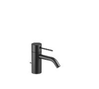 Dornbracht META Mitigeur monocommandé pour lavabos avec garniture d'écoulement, saillie 125mm, 33501662-33, Couleur: Noir Mat