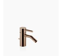 Dornbracht META Mitigeur monocommandé pour bidets avec garniture d'écoulement, saillie 125mm, 33600660-42, Couleur: Bronze brossé