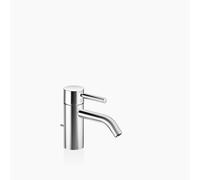 Dornbracht META Mitigeur monocommandé pour lavabo avec vidage, saillie 125mm, avec structure à facettes, 33505660-00, Couleur: chrome