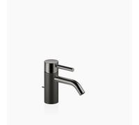 Dornbracht META Mitigeur monocommandé pour lavabo avec vidage, saillie 125mm, avec structure linéaire, 33504660-99, Couleur: foncé Platine mat