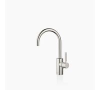 Dornbracht META Mitigeur monocommandé pour lavabo avec vidage, saillie 165mm, bec orientable 360, 33560661-06, Couleur: Platine Mat