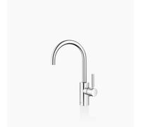 Dornbracht META Mitigeur monocommandé pour lavabo avec vidage, saillie 165mm, bec orientable 360, 33560661-00, Couleur: chrome