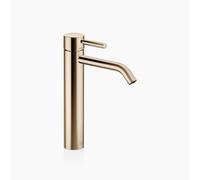 Dornbracht META Mitigeur monocommandé pour lavabos avec pied surélevé, sans garniture d'écoulement, saillie 165mm, 33539660-26, Couleur: Or clair