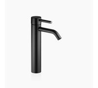 Dornbracht META Mitigeur monocommandé pour lavabos avec pied surélevé, sans garniture d'écoulement, saillie 135mm, 33537660-33, Couleur: Noir Mat
