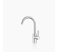 Dornbracht META Mitigeur monocommandé pour lavabos avec vidage, saillie 167mm, bec orientable 360, 33500661-00, Couleur: chrome