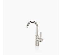 Dornbracht META Mitigeur monocommandé pour lavabos sans vidage, saillie 123mm, bec orientable 360, 33525661-06, Couleur: Platine Mat