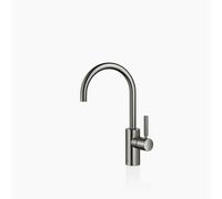 Dornbracht META Mitigeur monocommandé pour lavabos sans vidage, saillie 165mm, bec orientable 360, 33565661-19, Couleur: Chrome foncé