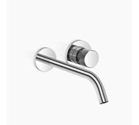 Dornbracht META PURE Mitigeur mural de lavabo sans vidage, saillie 250mm, bec fixe, 36861664-00, Couleur: chrome