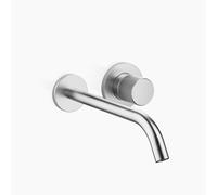 Dornbracht META PURE Mitigeur mural de lavabo sans vidage, saillie 250mm, bec fixe, 36861664-93, Couleur: Chrome brossé