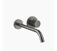 Dornbracht META PURE Mitigeur mural de lavabo sans vidage, saillie 250mm, bec fixe, 36861664-99, Couleur: foncé Platine mat