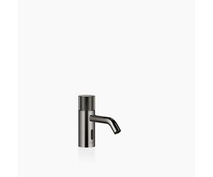 Dornbracht META Robinetteries de lavabo avec fonction électronique d'ouverture et de fermeture sans vidage, alimentation secteur, 44511660-19, Couleur: Chrome foncé