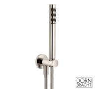 Dornbracht Meta Set de douche avec raccord mural coudé et support, 1 jet, 27802660-06,