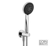 Dornbracht Meta Set de douche avec raccord mural coudé et support, 3 jets, 27803660-00,