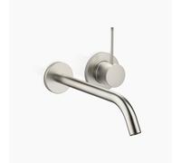 Dornbracht META SLIM Mélangeur monocommande mural pour lavabo sans vidage, saillie 250 mm, bec fixe, 36861662-06, Couleur: Platine Mat
