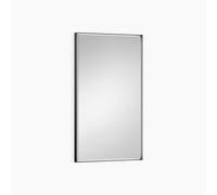 Dornbracht miroir lumineux rectangulaire, hauteur 1000mm, avec éclairage LED, 83151980-33, Couleur: Noir Mat